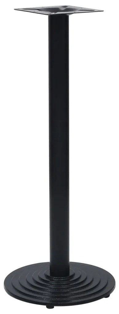 vidaXL Πόδι τραπεζιού μπιστρό μαύρο Ø43x107 cm Χυτοσίδηρος