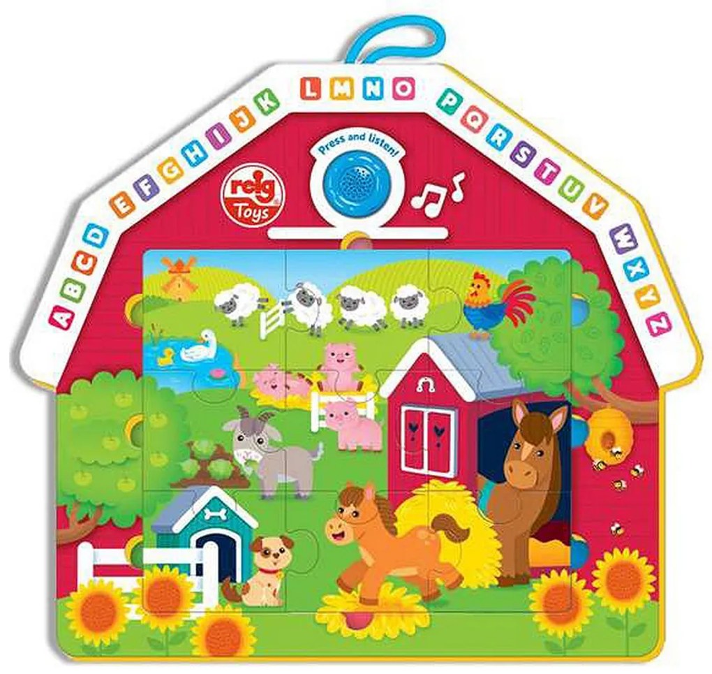 Παζλ Reig Merry Farmhouse 9 Τεμάχια Μουσικό