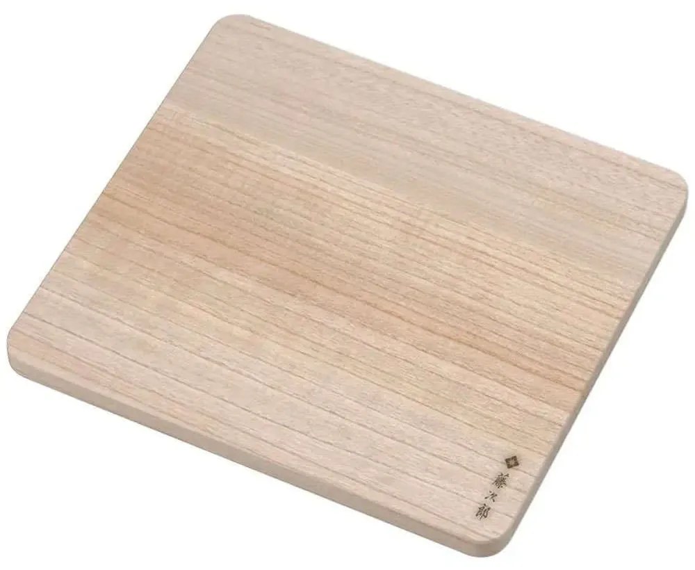 Επιφάνεια Κοπής F-349 35x33x2cm Natural Tojiro Wood Paulownia