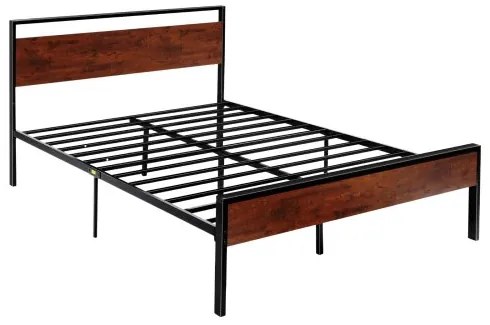VEVOR Queen Size Metal Platform Bed Frame with Headboard and Footboard 14 Inch