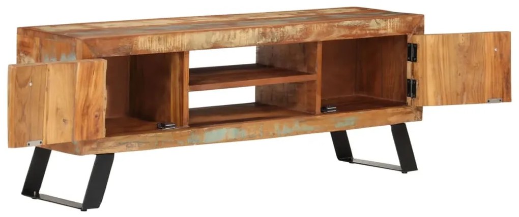 vidaXL Έπιπλο Τηλεόρασης 112 x 30 x 45 εκ. από Μασίφ Ανακυκλωμένο Ξύλο