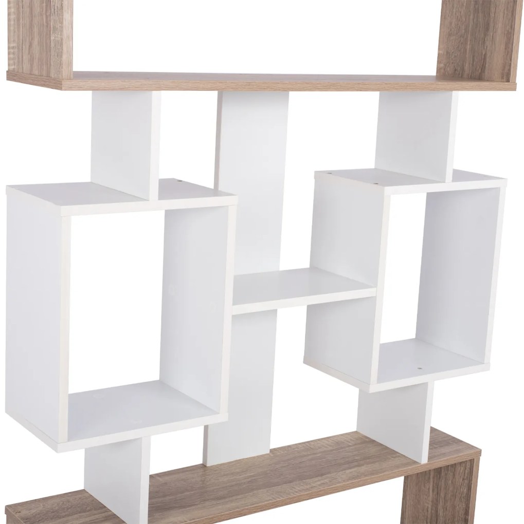 Βιβλιοθήκη Chandler 90x19.5x130 Λευκή