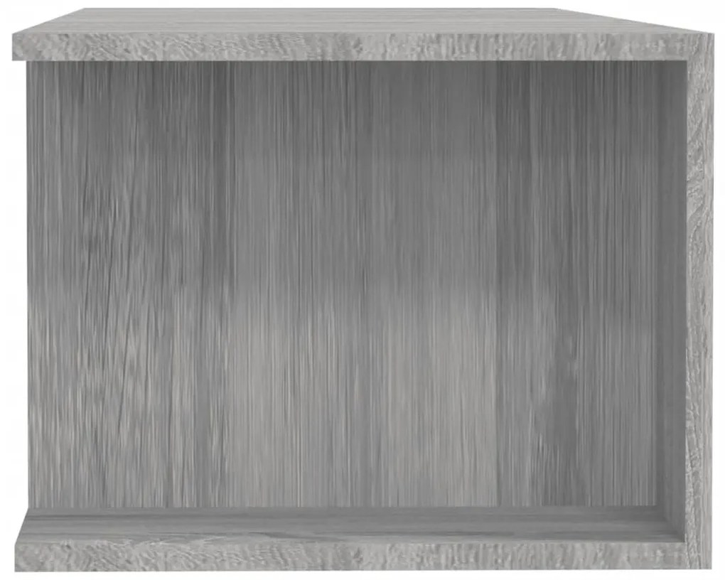 vidaXL Έπιπλο Τηλεόρασης με LED Γκρι Sonoma 135x39x30 εκ.