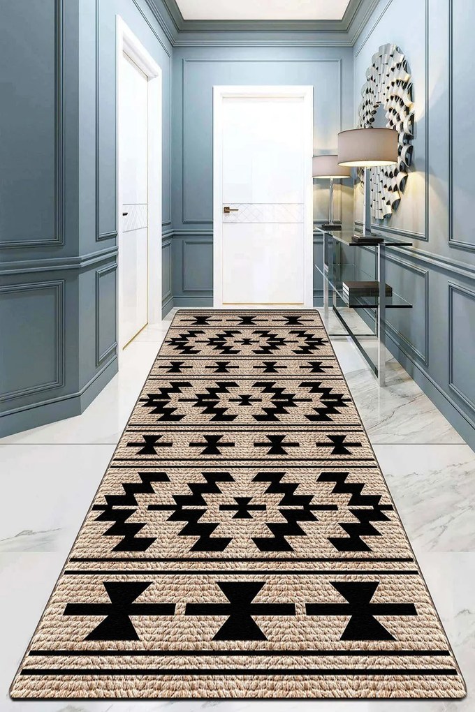 Χαλί Cardano 908CHL2156 Beige-Black Conceptum Hypnose 80X100cm