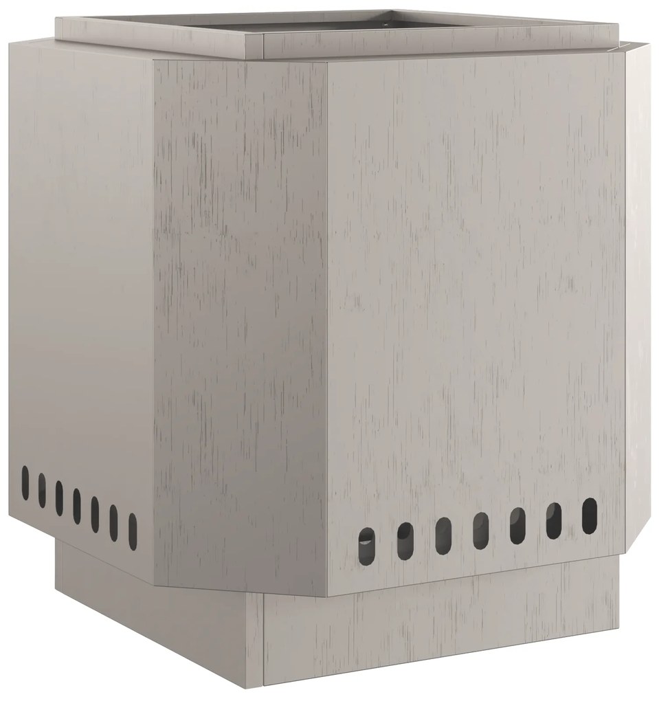 vidaXL Σόμπα χωρίς καπνό 48x48x51 εκ. Χάλυβας με ικανότητα
