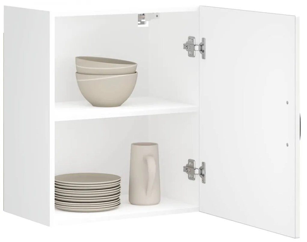 ντουλάπι τοίχου κουζίνας "Lucca" Υψηλή στιλπνότητα λευκό