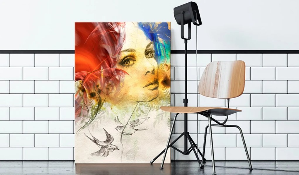 Πίνακας - Fiery Lady 40x60