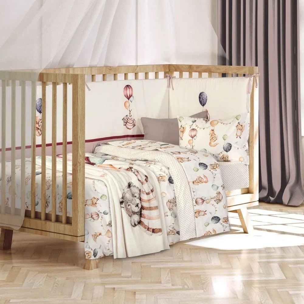 Κουβέρτα Βρεφική 8850 Fleece Cream-Taupe Greenwich Polo Club Cradle 110x150cm Πολυέστερ