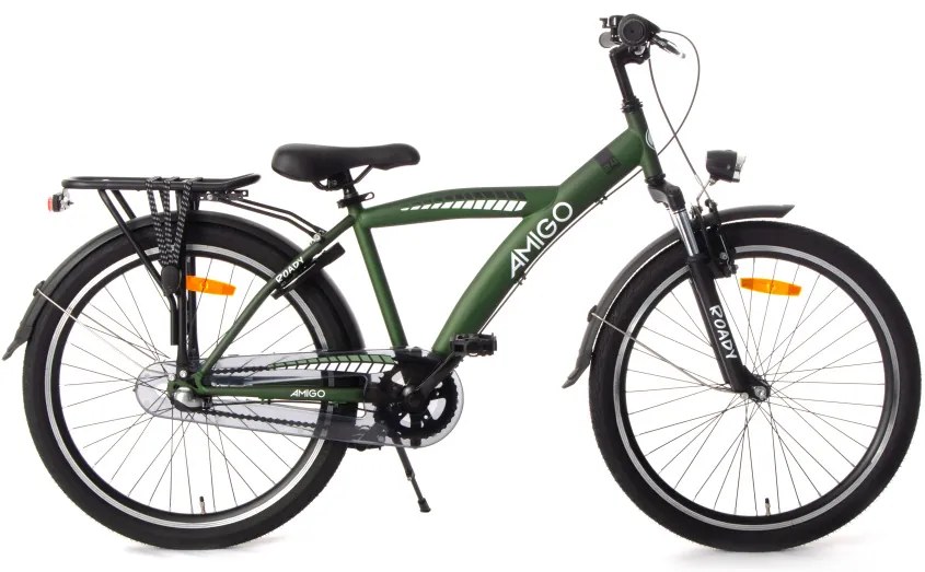 Roady 24 Inch 36 cm Boys 3SP Coaster Brake GreenAMIGO