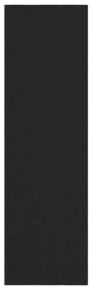 vidaXL Χαλάκι Εξώπορτας Μαύρο 120 x 400 cm Πολυπροπυλένιο και βινύλιο
