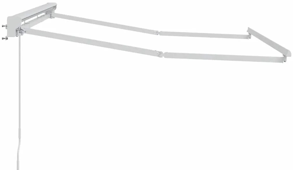 vidaXL Σκελετός Τέντας Λευκό 2.5 x 2 m