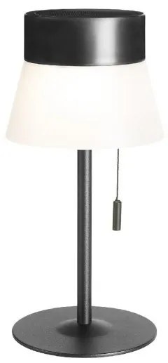 Ηλιακό Επιτραπέζιο Φωτιστικό Γκρι Deco PX-0263-NEG ForLight-PX-0263-NEG-Μαύρο PX-0263-NEG