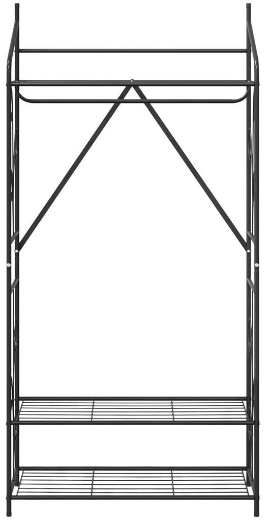 vidaXL Ανοιχτή Ντουλάπα Μονόχρωμο