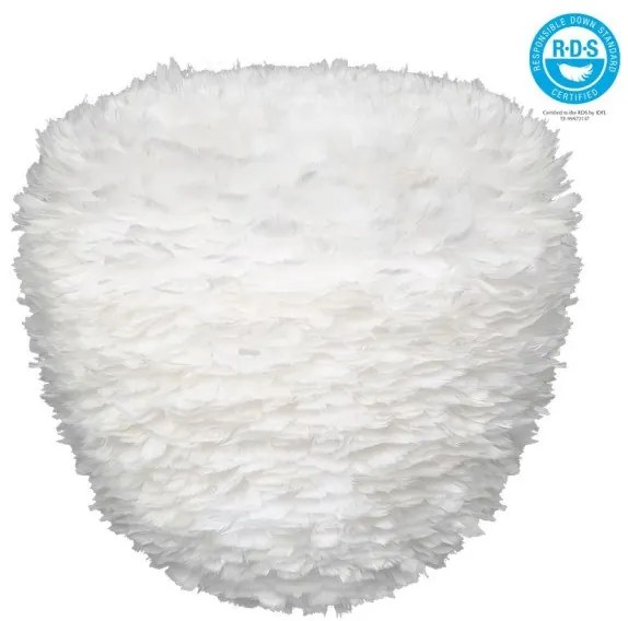 Καπέλο Φωτιστικού 1xE27 Φτερά Χήνας Φ55cm Eos Evia Umage-2350-Λευκό 2350