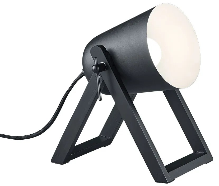 Λάμπα Επιτραπέζια RL Lighting Marc R50721032 Μαύρο Ματ