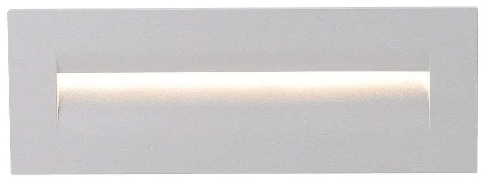 Φωτιστικό Τοίχου VK/02108/W/W 25x8,7cm Led 280Lm 9W 3000K IP65 White VKLed