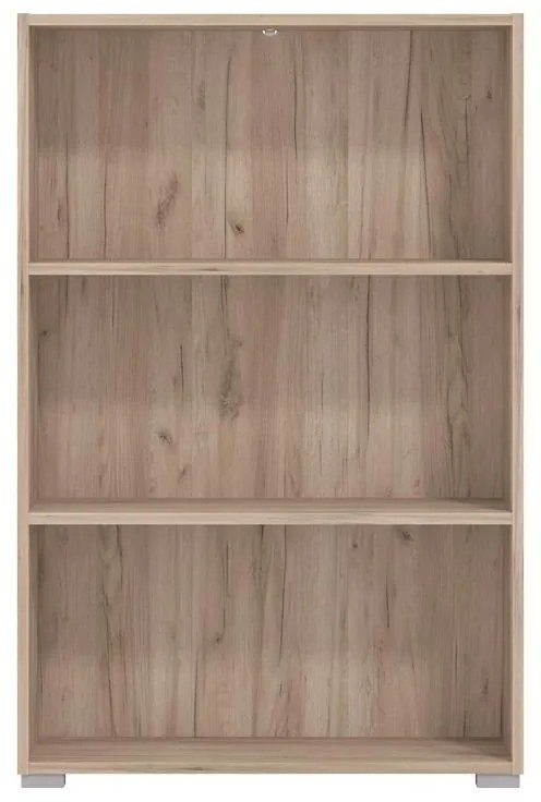 Βιβλιοθήκη Tomar 3 Γκρί Δρύς 70x24,5x107,5 εκ. 70x24.5x107.5 εκ.