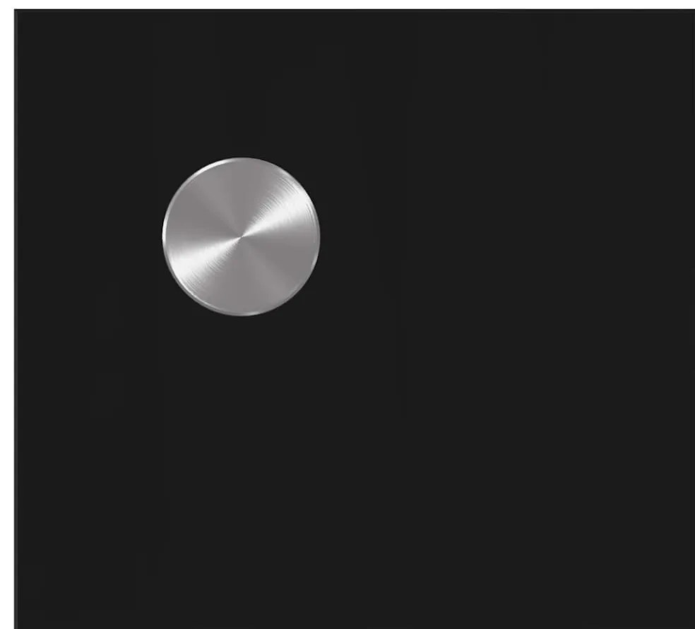 vidaXL Πίσω Πάνελ Κουζίνας 2 pcs Μαύρο 80 x 40 cm σκληρυμένο γυαλί