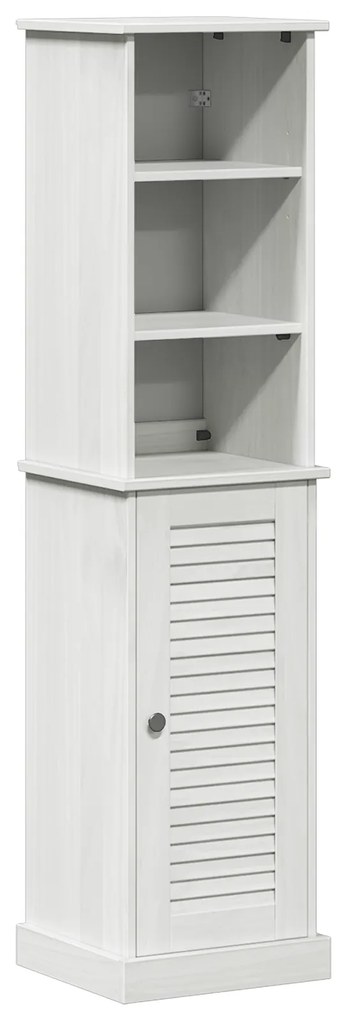 vidaXL Σετ Επίπλων Μπάνιου 2 pcs Καφέ και Λευκό 37 x 34 x 150 εκ