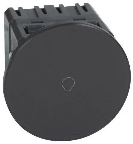 Διακόπτης Αφής 1000W Ουδέτερο &amp; Πλακίδια Graphite Celiane 067019 Legrand-67019-Ανθρακί 067019