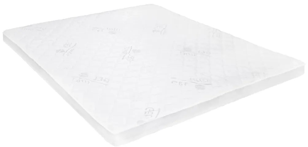 vidaXL Ανώστρωμα 160 x 200 εκ. / 7 εκ. από Αφρώδες Τζελ