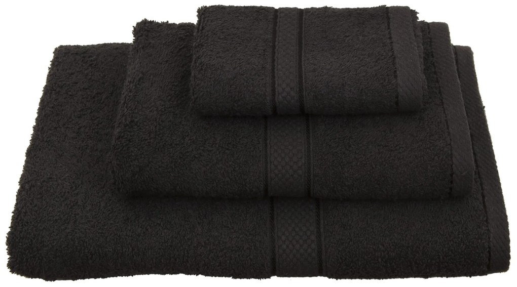 Πετσέτα Προσώπου 50x100 Classic Μαύρο Viopros