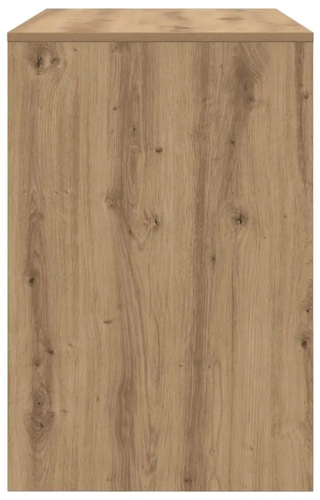vidaXL Γραφείο artisan δρυς 102 x 50 x 75 εκ Επεξεργασμένο ξύλο