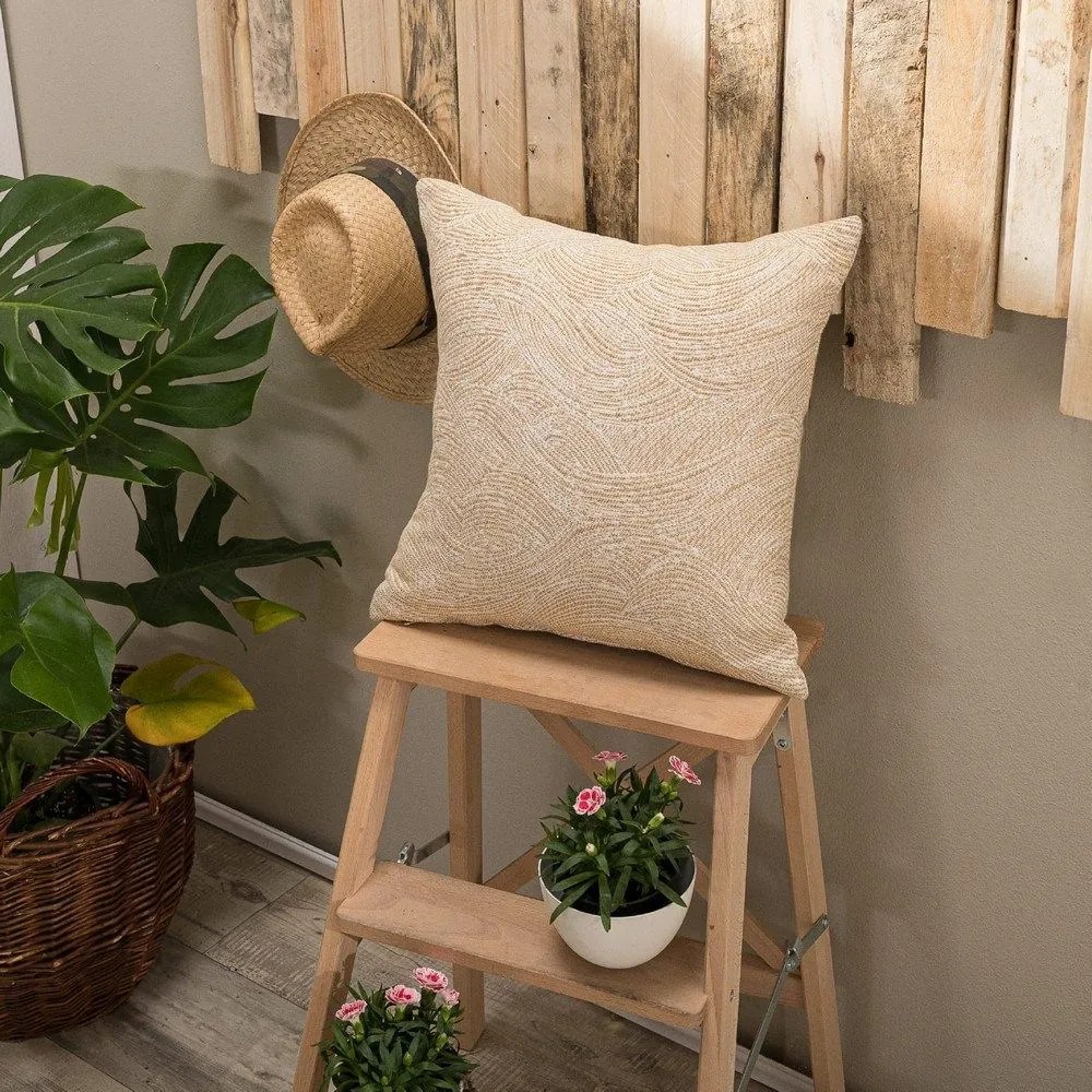 Μαξιλάρι Διακοσμητικό (Με Γέμιση) Bivona 14 Honey Teoran 43X43 Cotton-Polyester