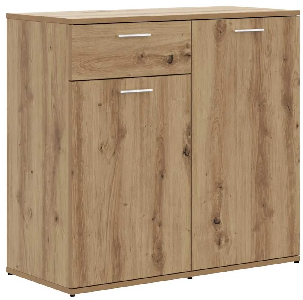 vidaXL Ντουλάπι Τεχνίτης Δρυς 80 x 36 x 75 εκ. Επεξεργασμένο Ξύλο