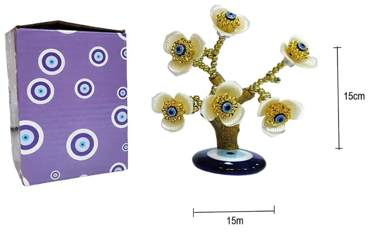Διακοσμητικό με μπλε μάτια - Decoration with eyes