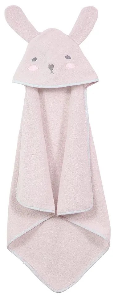 Κάπα Βρεφική Lovely Bunny White-Pink Nima