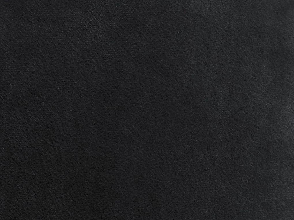 Καναπές Seattle E106, Αριθμός θέσεων: 2, Μαύρο, 142x100x87cm, Ταπισερί, Πόδια: Ξύλο, Ρόδες | Epipla1.gr