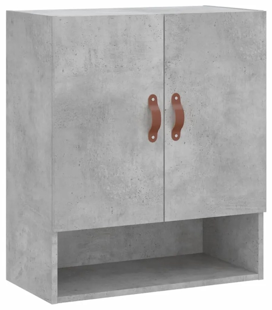 vidaXL Ντουλάπι Τοίχου Γκρι Σκυρ. 60x31x70 εκ. Επεξεργασμένο Ξύλο