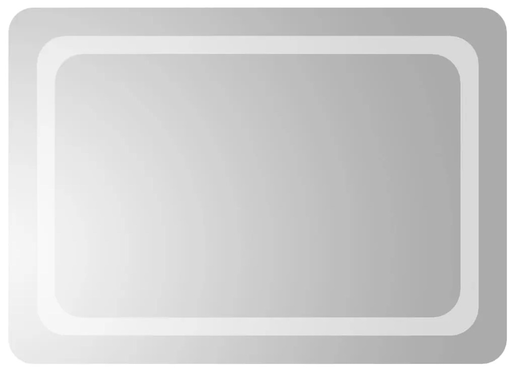 vidaXL Καθρέφτης Μπάνιου με LED 50 x 70 εκ.