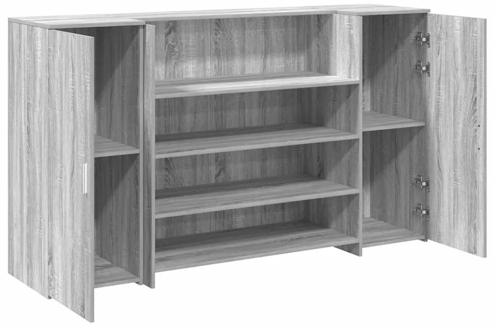 vidaXL Γραφείο υποδοχής 180x50x103,5 εκ. Επεξεργασμένο Ξύλο