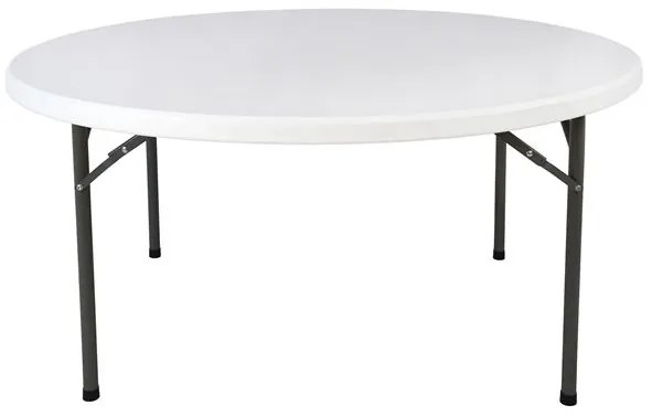 ΤΡΑΠΕΖΙ CATERING-ΣΥΝΕΔΡΙΟΥ HM5043 Φ152Χ74εκ ΠΤΥΣΣΟΜΕΝΟ ΣΤΡΟΓΓΥΛΟ