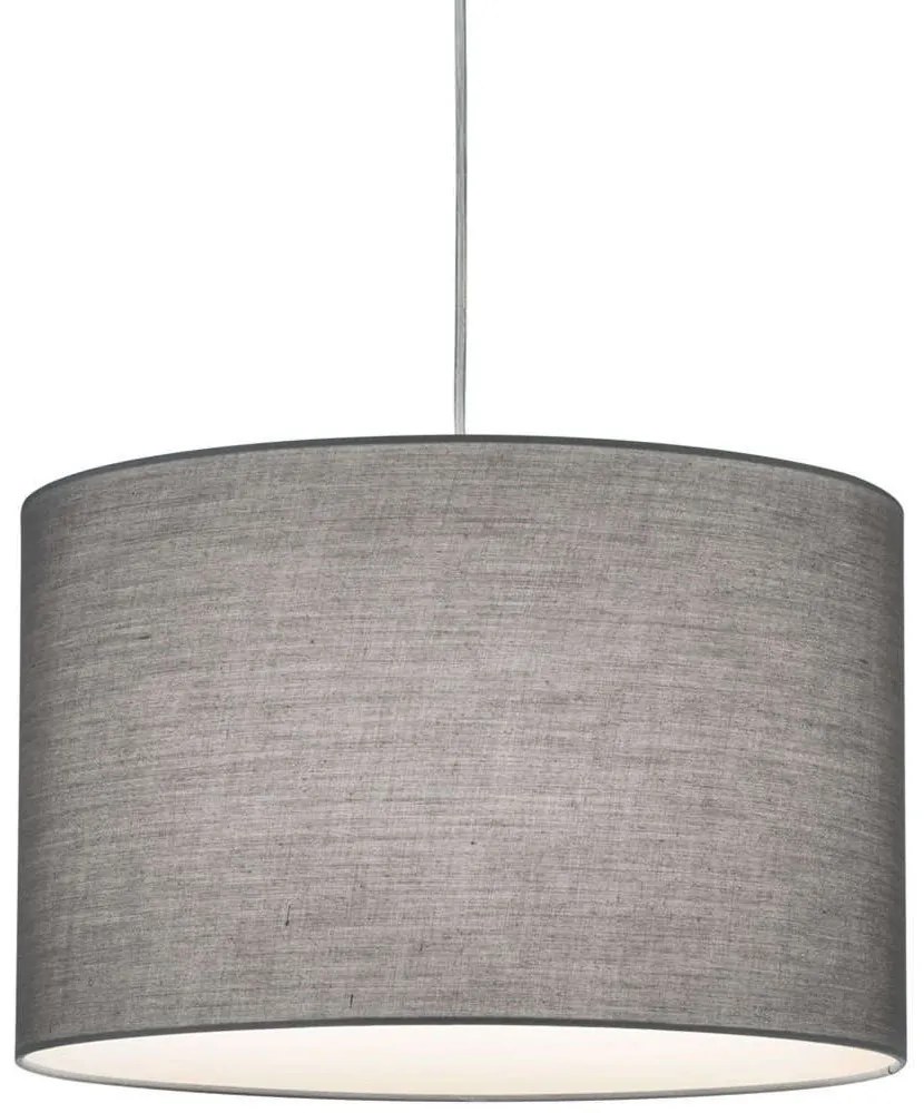 Φωτιστικό Ράγας Κρεμαστό Duoline 73330111 Φ40x180cm 1xE27 25W Grey Trio Lighting