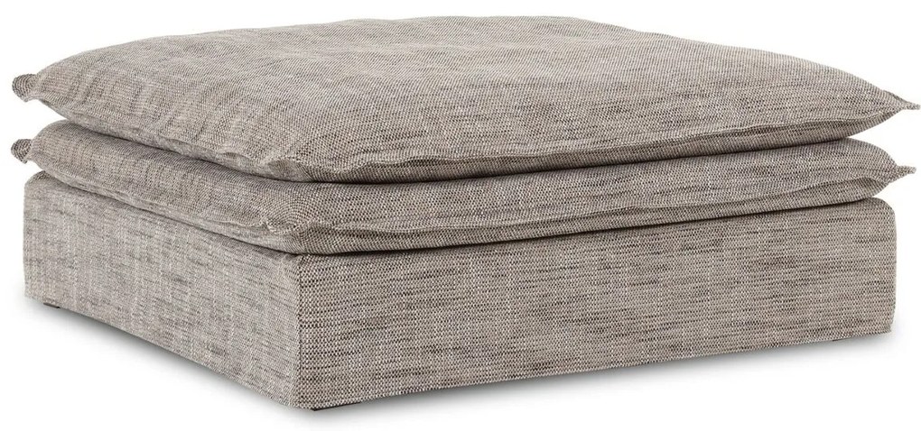 Μονάδα καναπέ Home ESPRIT Ανοιχτό καφέ 110 X 110 X 48 CM