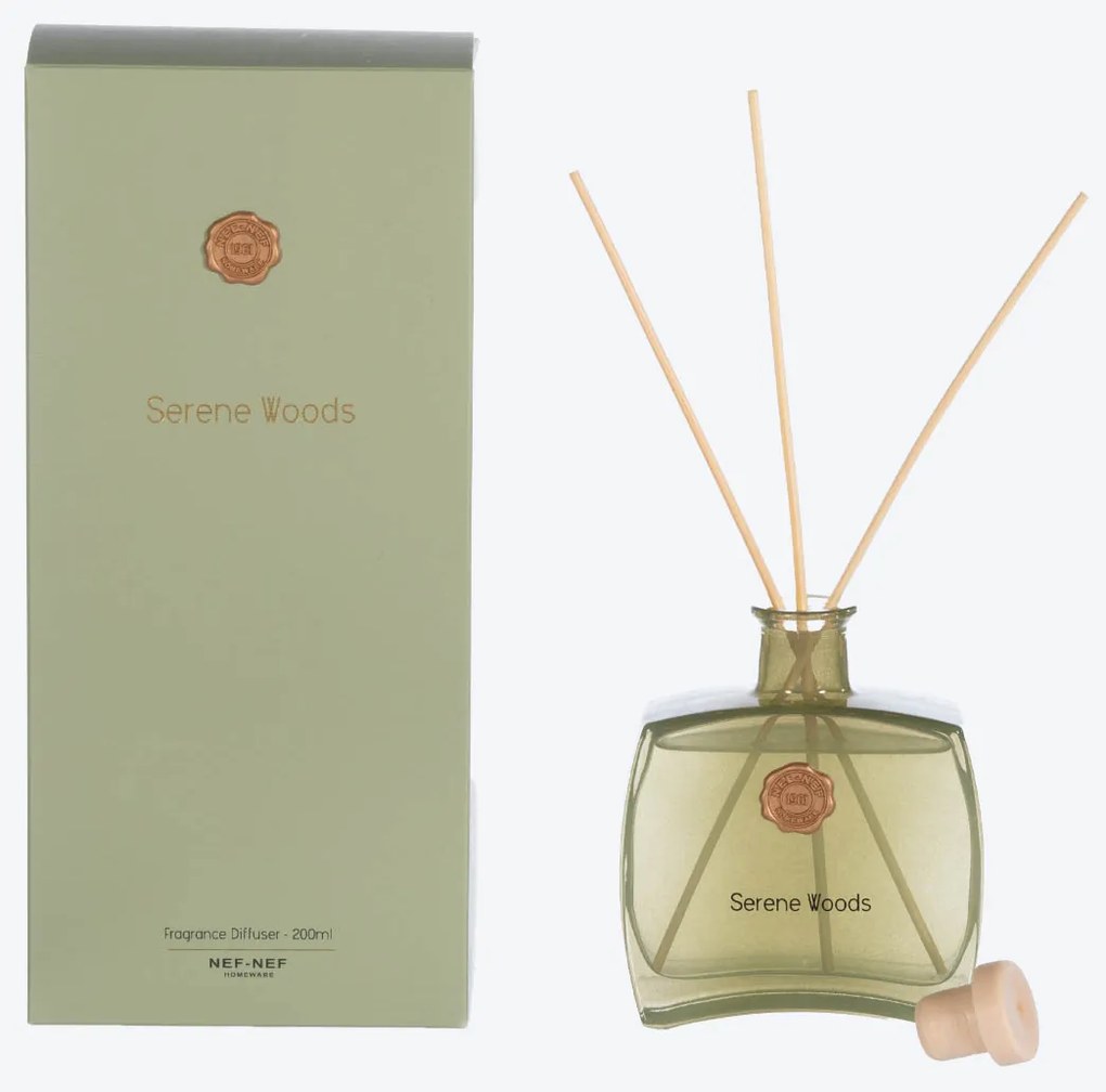 Αρωματικό Χώρου 200ml Με Στικς Nef-Nef Homeware Serene Woods