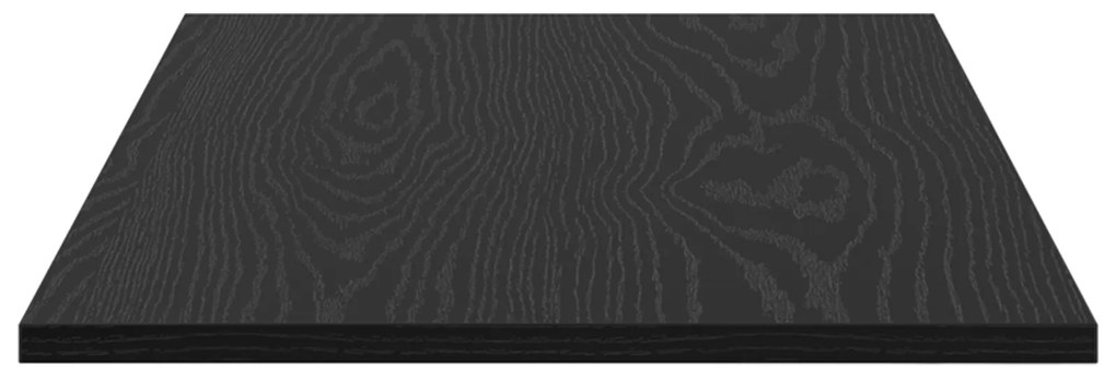 vidaXL Δίσκος Βιβλιοθήκης 4 pcs Μαύρο 100 x 40 x 1.5 εκ. Μοριοσανίδα
