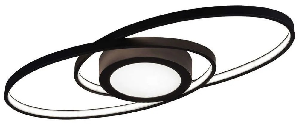 Φωτιστικό Οροφής - Πλαφονιέρα Galaxy R62991142 27W Led 23x57x4cm Anthracite RL Lighting Metal