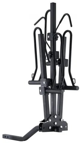 VEVOR Hitch Mount Bike Rack, 2-Bike Platform Style, 160 LBS Max Capacity Bike Rack Hitch for 2-inch Receiver, Titling and Folding Bike Carrier with Tires up to 5&quot; Wide, for Car, SUV, Truck, RV, Rectangular interface
