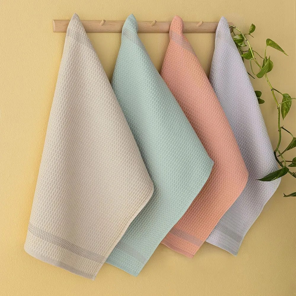 Πετσέτες Κουζίνας KE440 (Σετ 4τμχ) Multi Palamaiki 50x70cm 100% Cotton