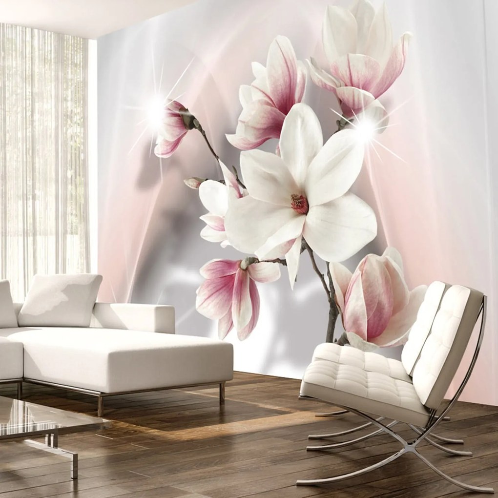 Φωτοταπετσαρία - White magnolias 200x140