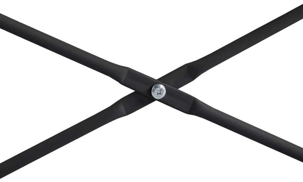 vidaXL Γραφείο Υπολογιστή Μαύρο 110 x 60 x 70 εκ. Επεξεργασμένο Ξύλο