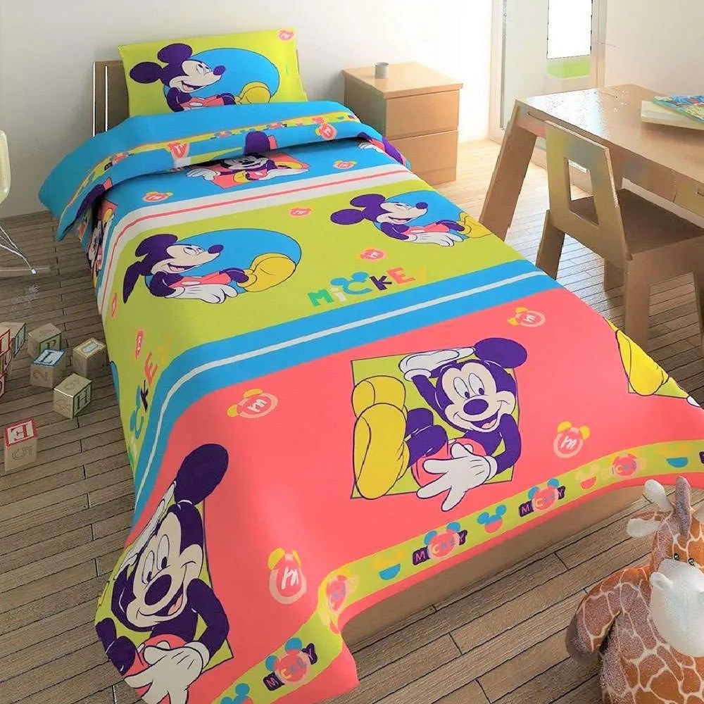 Κουβερλί Παιδικό Disney Mickey 657 Multi DimCol Single Microfiber