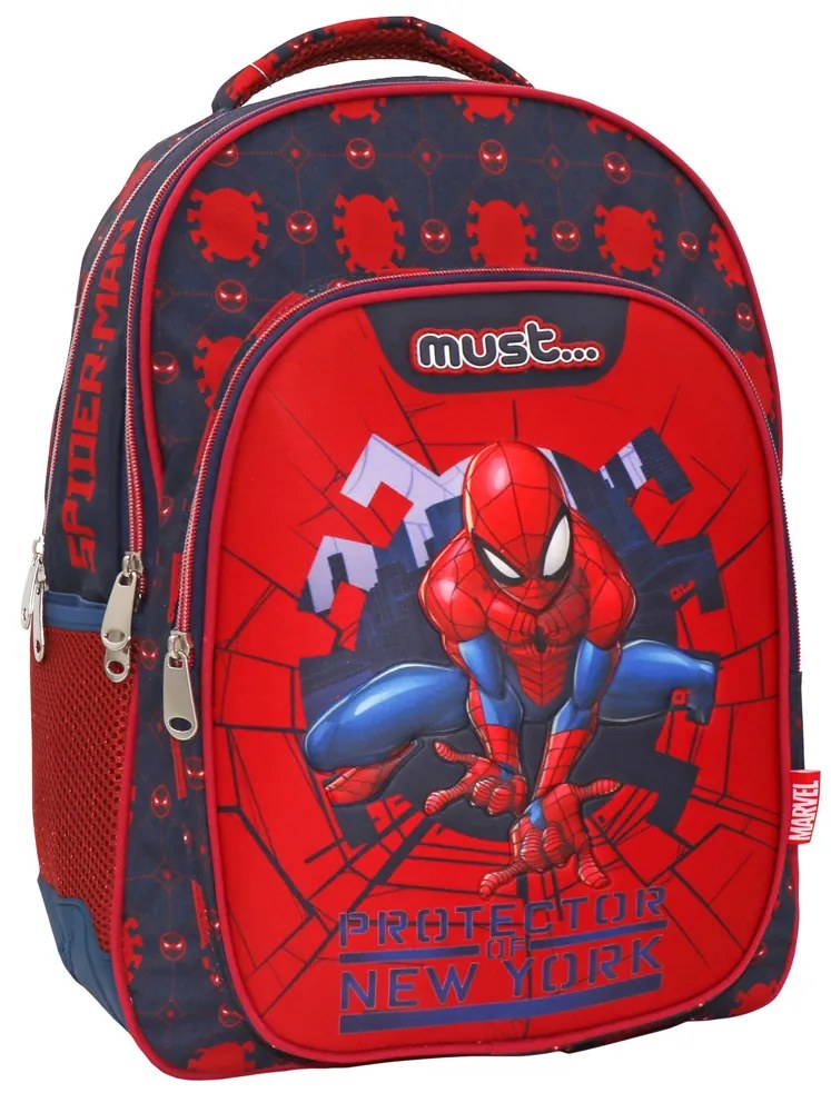 Σχολική Τσάντα Δημοτικού (32x18x43) Must Spiderman Protector Of New York 508089