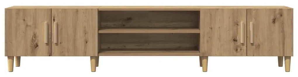 vidaXL Έπιπλο Τηλεόρασης Αρτισιανή Δρυς 180x31,5x40εκ Επεξ. Ξύλο
