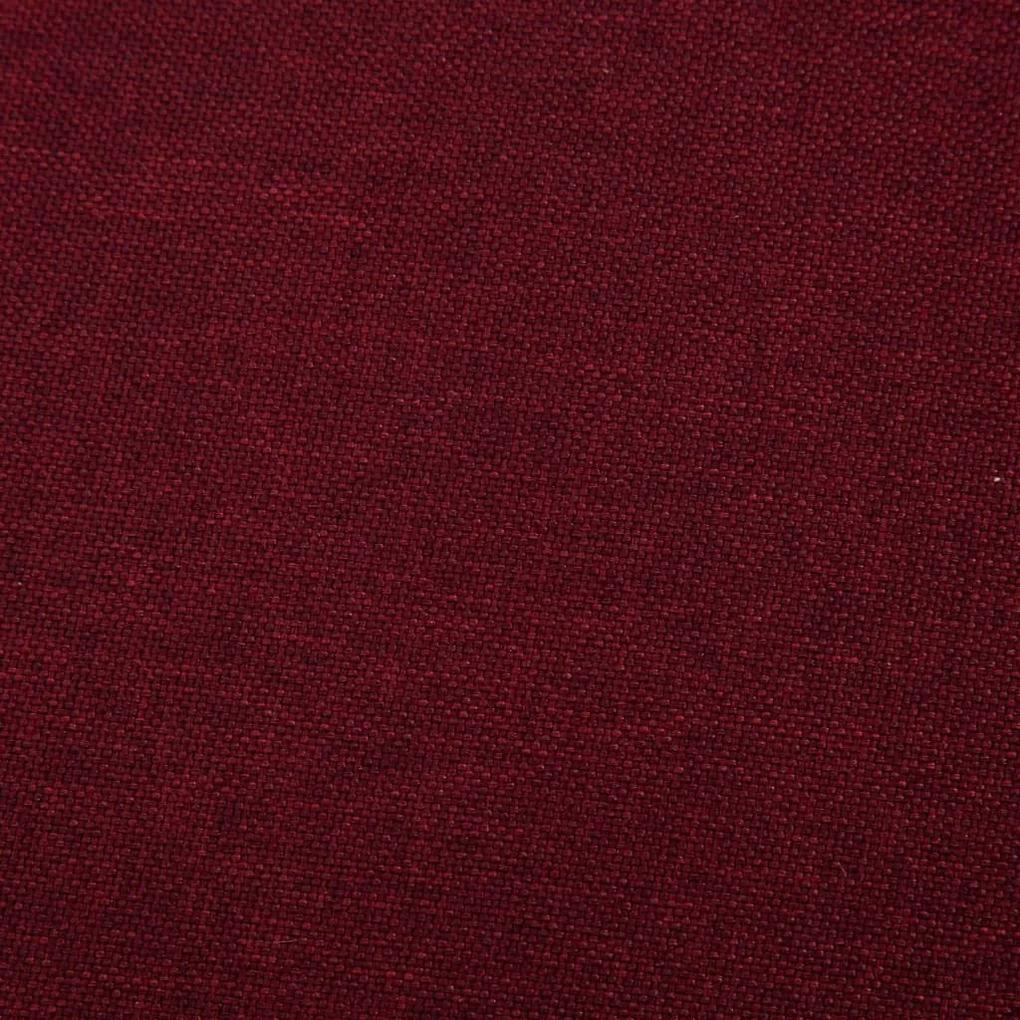 Καναπές - Κρεβάτι Μπορντό από Πολυεστέρα - Κόκκινο