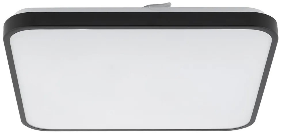 Φωτιστικό Οροφής - Πλαφονιέρα Agnes Square Pro 10986 43.5x43.5x5cm 32W 4000K 2800lm Led Black-White